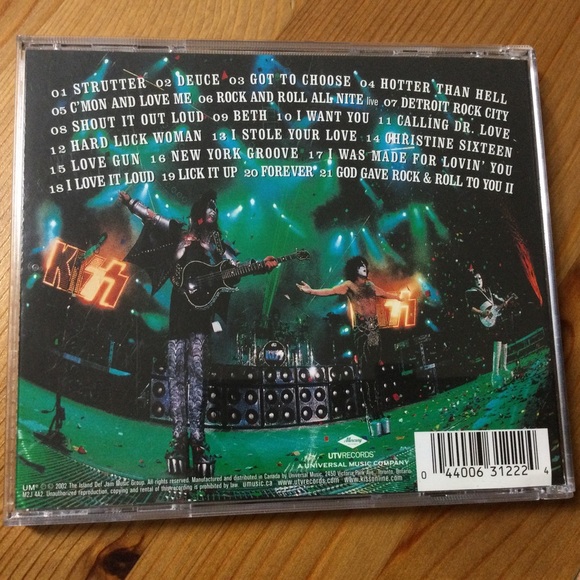 The Very Best Of KIss Music CD 21 Tracks - Picture 2 of 5